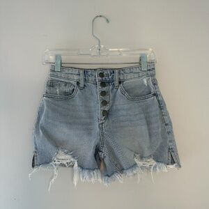 Joe’s Jeans Light Wash Denim Cutoff Shorts- Size 24